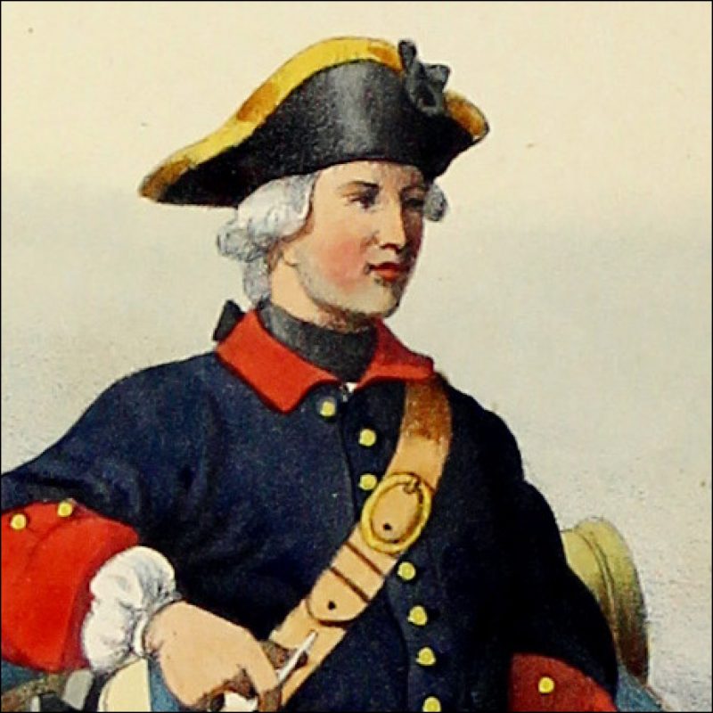 Gravure Lithographie XIX - Soldat - De Moltzheim Auguste - Uniforme - France - Artillerie - Armée Française - Historique - Artillerie Louis XV - Artillerie Royal 1720