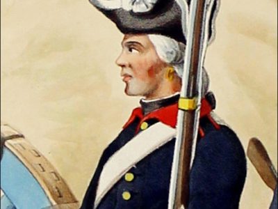 Gravure Lithographie XIX - Soldat - De Moltzheim Auguste - Uniforme - France - Artillerie - Armée Française - Historique - Artillerie Louis XV - Artillerie Royal 1765