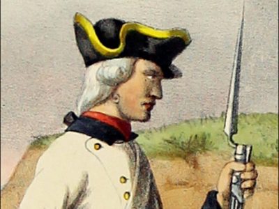 Gravure Lithographie XIX - Soldat - De Moltzheim Auguste - Uniforme - France - Artillerie - Armée Française - Historique - Artillerie Louis XV - Milice Garde Cotes 1772