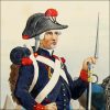 Gravure Lithographie XIX - Soldat - De Moltzheim Auguste - Uniforme - France - Artillerie - Armée Française - Historique - Artillerie Louis XVI - Corps Royal de l'artillerie 1786