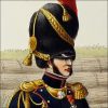 Gravure Lithographie XIX - Soldat - De Moltzheim Auguste - Uniforme - France - Artillerie - Armée Française - Historique - Napoleon 1er - Artillerie a Pied - Garde Impériale 1809