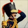 Gravure Lithographie XIX - Soldat - De Moltzheim Auguste - Uniforme - France - Artillerie - Armée Française - Historique - Restauration - Artillerie à Cheval - Garde Impériale - 1820 à 1829