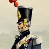 Gravure Lithographie XIX - Soldat - De Moltzheim Auguste - Uniforme - France - Artillerie - Armée Française - Historique - Restauration - Train d'artillerie - 1823