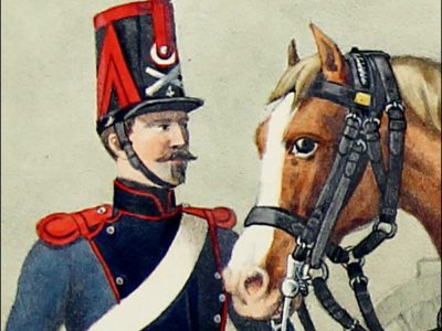 Gravure Lithographie XIX - Soldat - De Moltzheim Auguste - Uniforme - France - Artillerie - Armée Française - Historique - Louis Philippe 1er - Train d'Artillerie - 1836 à 1840
