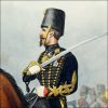 Gravure Lithographie XIX - Soldat - De Moltzheim Auguste - Uniforme - France - Artillerie - Armée Française - Historique - Second Empire - Artillerie à Cheval - Garde Impériale 1855