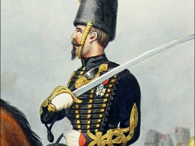 Gravure Lithographie XIX - Soldat - De Moltzheim Auguste - Uniforme - France - Artillerie - Armée Française - Historique - Second Empire - Artillerie à Cheval - Garde Impériale 1855