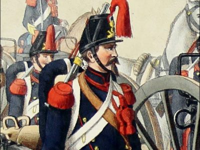 Gravure Lithographie XIX - Soldat - De Moltzheim Auguste - Uniforme - France - Artillerie - Armée Française - Historique - Second Empire - Artillerie Régiment Monté - 1860