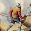 Gravure Lithographie XIX - Soldat - De Moltzheim Auguste - Uniforme - France - Artillerie - Armée Française - Historique - Artillerie 1500-1550
