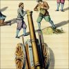 Gravure Lithographie XIX - Soldat - De Moltzheim Auguste - Uniforme - France - Artillerie - Armée Française - Historique - Artillerie de Siège 1600