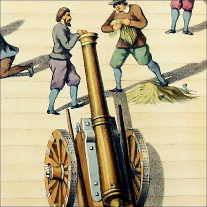 Gravure Lithographie XIX - Soldat - De Moltzheim Auguste - Uniforme - France - Artillerie - Armée Française - Historique - Artillerie de Siège 1600