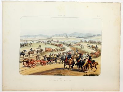 Gravure Lithographie XIX - Soldat - De Moltzheim Auguste - Uniforme - France - Artillerie - Armée Française - Historique - Artillerie Louis XIV