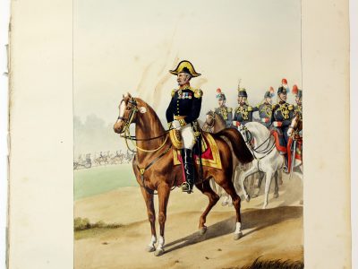 Gravure Lithographie XIX - Soldat - De Moltzheim Auguste - Uniforme - France - Artillerie - Armée Française - Historique - Second Empire - Artillerie Etat Major - 1860