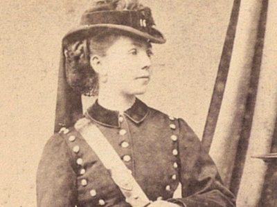 CDV - Second Empire - Soldat Français - Cantinière - Uniforme - Besançon - Chasseur à Pied - 1860 - 1870
