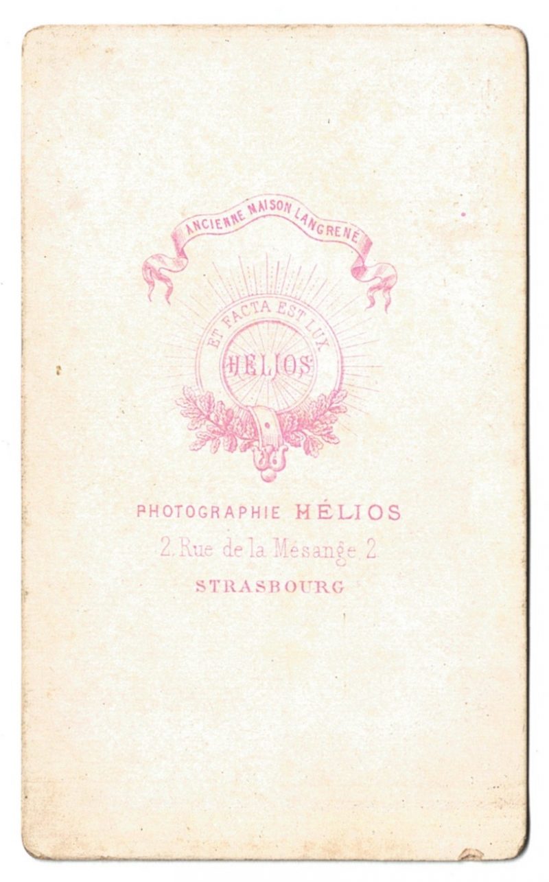 CDV - Second Empire - Soldat Français - Chasseur à Pied - Pionnier - Uniforme - Strasbourg - Helios atelier - 1860 - 1870