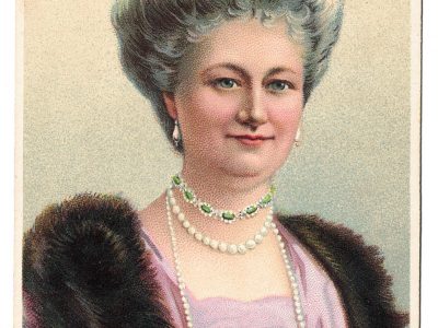 Coll_IE_Ancienne Carte Postale - Kaiserine - Guerre 14/18 - Chromolithographie - Portrait - Augusta-Victoria de Schleswig-Holstein-Sonderbourg-Augustenbourg