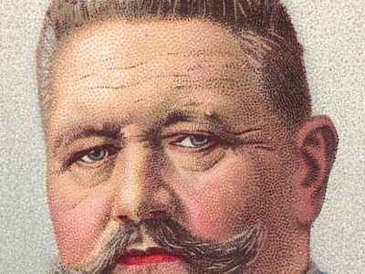 Coll_IE_Ancienne Carte Postale - Hindenburg - Guerre 14/18 - Chromolithographie - Portrait - Paul von Hindenburg