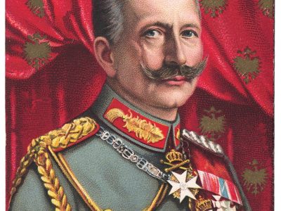 Coll_IE_Ancienne Carte Postale - Kaiser - Guerre 14/18 - Chromolithographie - Portrait - Guillaume II - Friedrich Wilhelm Viktor Albrecht