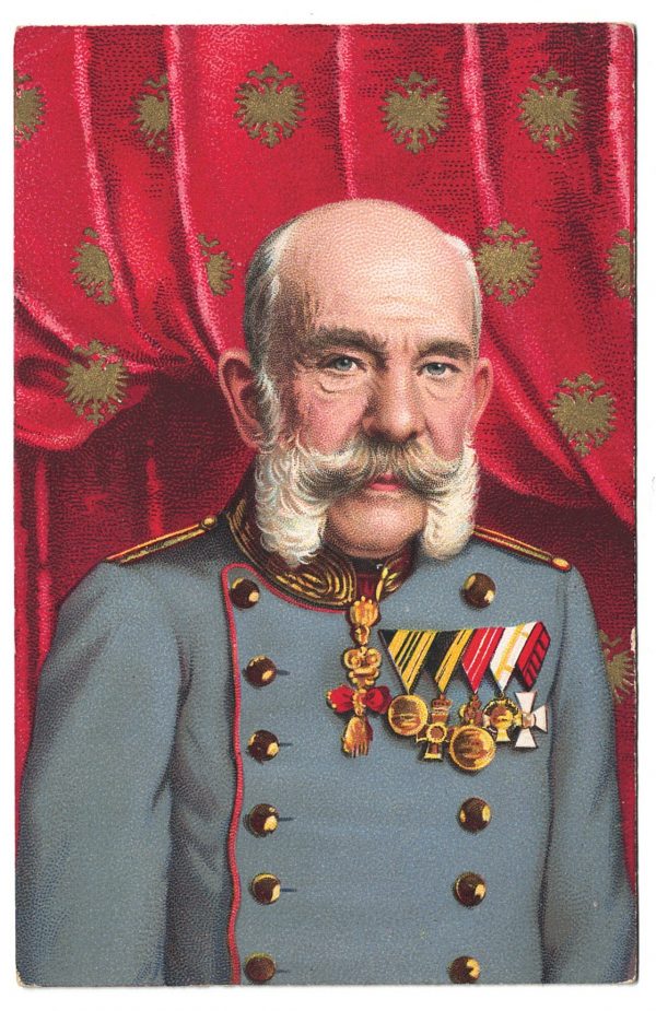 Coll_IE_Ancienne Carte Postale - Kaiser Franz Josef I. d'Autriche - Guerre 14/18 - Chromolithographie - Portrait -