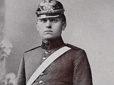 IE-CDV Soldat Allemand - Armée Artillerie - Strasbourg - Sabre - Pickelhaube - Casque à pointe - XIX - Uniforme