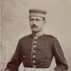 IE-CDV Soldat Allemand - Armée - Karlsruhe - Sabre - Pickelhaube - Casque à pointe - XIX - Uniforme - Dragons