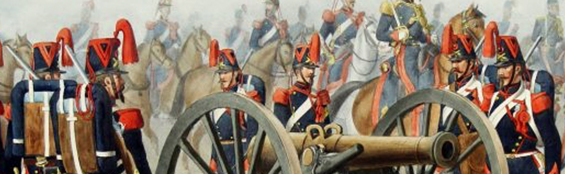 Auguste de Moltzheim. L’artillerie Française. Fabuleuses lithographies de cet historique militaire.