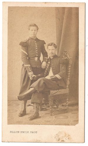 CDV Soldat Français - Armée Infanterie - Uniforme - Second Empire - Campagne militaire