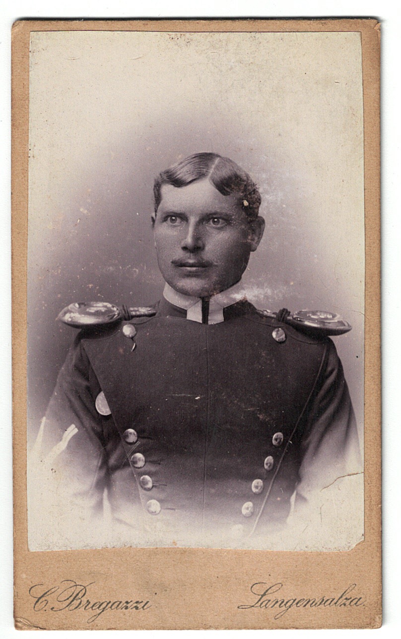 5 Cartes CDV Photographies  – Portraits – Lancier – Uhlan – Thüringisches Ulanen-Regiment Nr. 6 – Uniforme – Lagensalza
